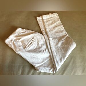 Leallo white sweatpants